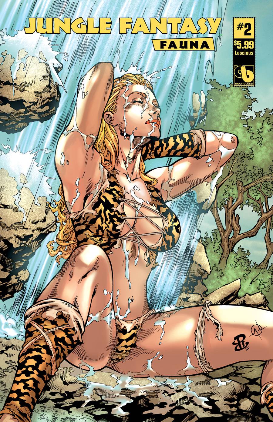 JUNGLE FANTASY FAUNA #2 LUSCIOUS VAR (MR) (C: 0-1-2)