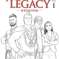 JUPITERS LEGACY REQUIEM #1 (OF 12) CVR C QUITELY B&W (MR)