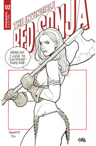 INVINCIBLE RED SONJA #2 CVR D CHO
