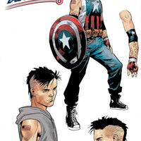 UNITED STATES CAPTAIN AMERICA #1 (OF 5) BAZALDUA DESIGN VAR