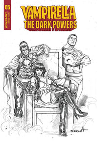 VAMPIRELLA DARK POWERS #5 PREMIUM DAVILA B&W FOC VAR