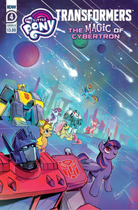 MLP TRANSFORMERS II #4 (OF 4) CVR A TONY FLEECS