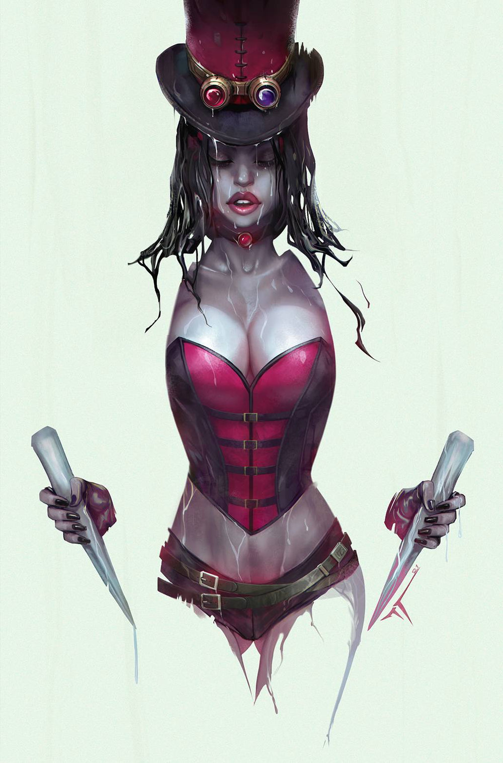 VAN HELSING VS INVISIBLE WOMAN ONE SHOT CVR C TAO