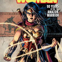 WONDER WOMAN 80 YEAR AMAZON WARRIOR DLX ED HC