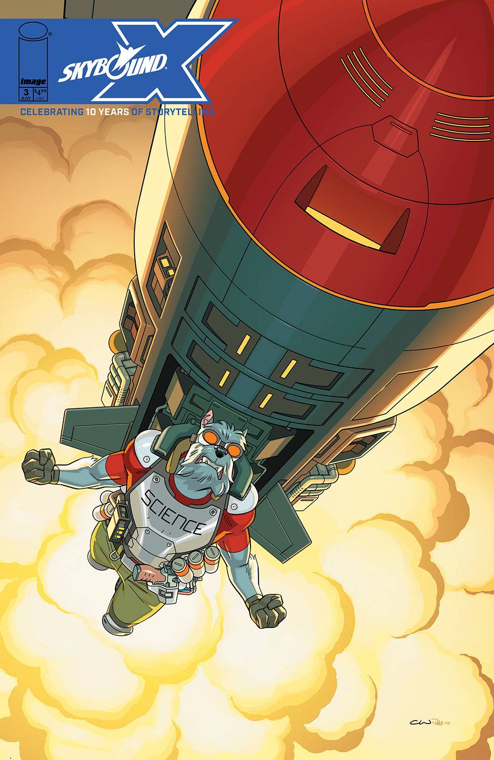 SKYBOUND X #3 CVR A ADAMS (MR)
