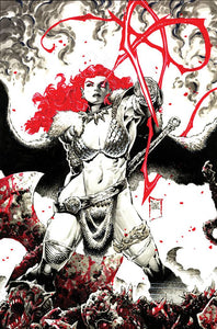 RED SONJA BLACK WHITE RED #1 CVR N TAN LTD VIRGIN (C: 0-1-2)