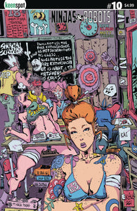 NINJAS & ROBOTS #10 CVR A KLAUS