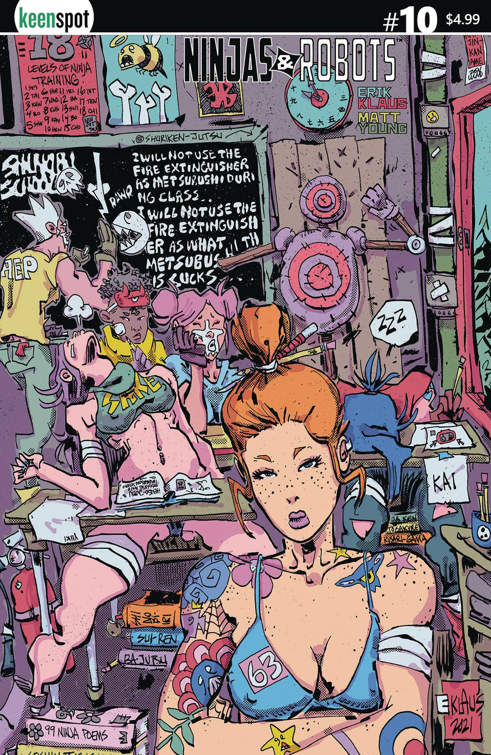 NINJAS & ROBOTS #10 CVR A KLAUS