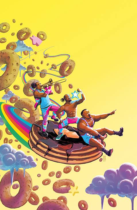 WWE NEW DAY POWER OF POSITIVITY #2 (OF 2) CVR A BAYLISS