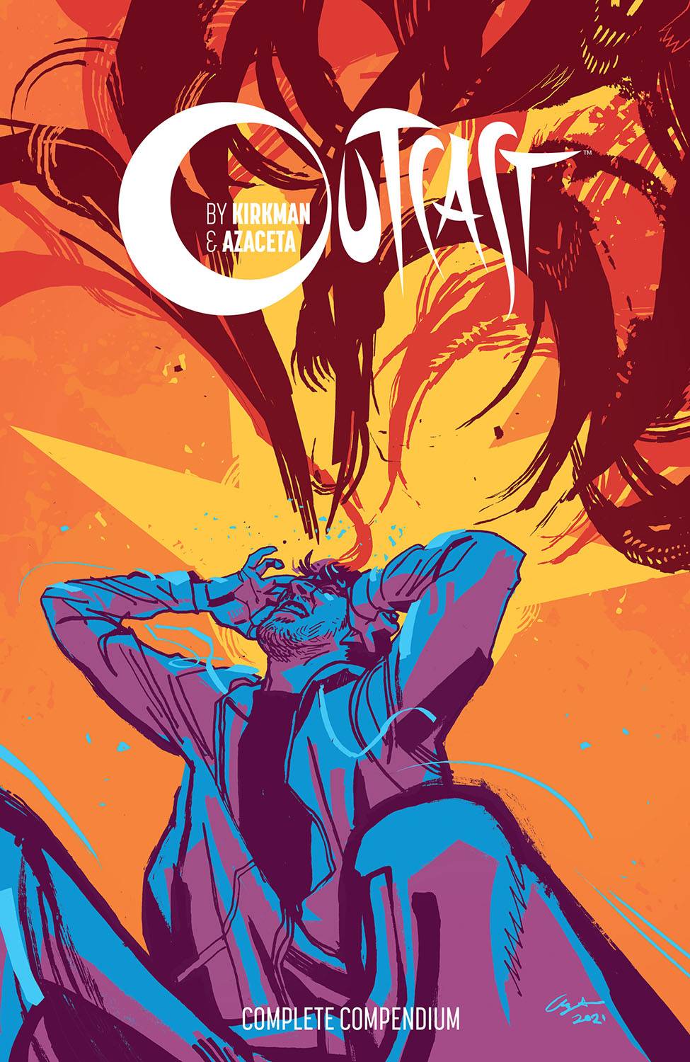 OUTCAST BY KIRKMAN & AZACETA COMPENDIUM TP (MR)