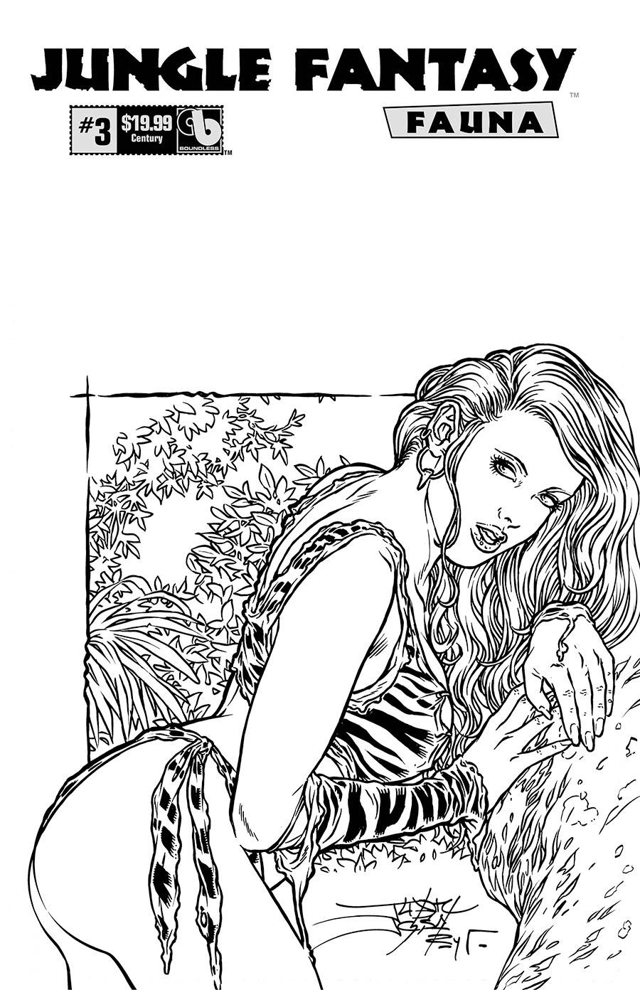 JUNGLE FANTASY FAUNA #3 CENTURY VAR (MR) (C: 0-1-2)