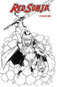 RED SONJA #27 PREMIUM MIRACOLO B&W VAR