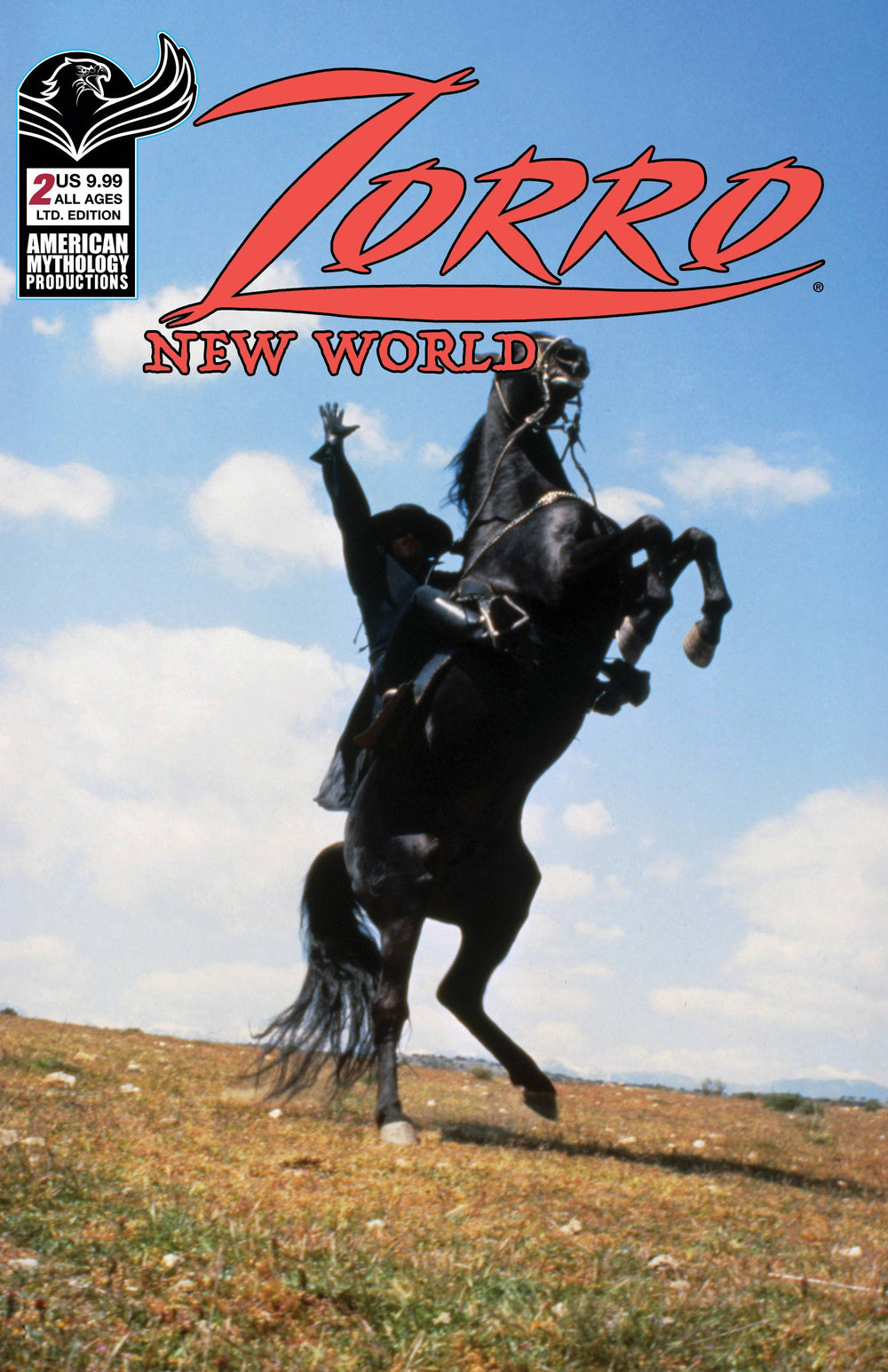 ZORRO NEW WORLD #2 CVR B LTD ED PHOTO