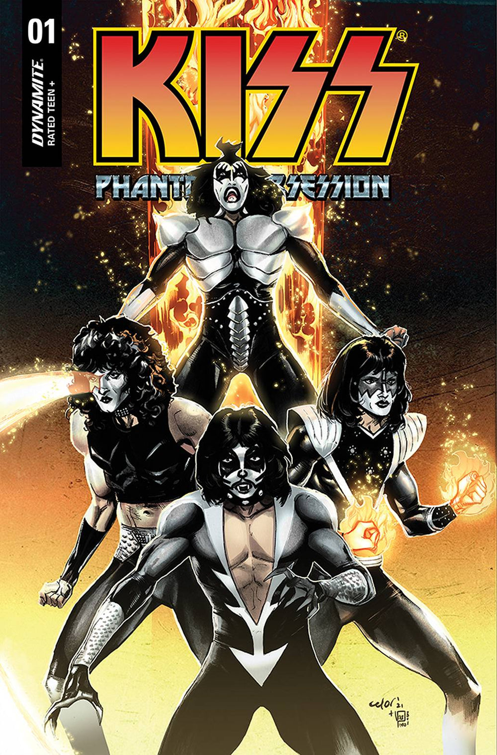 KISS PHANTOM OBSESSION #1 CVR D CELOR