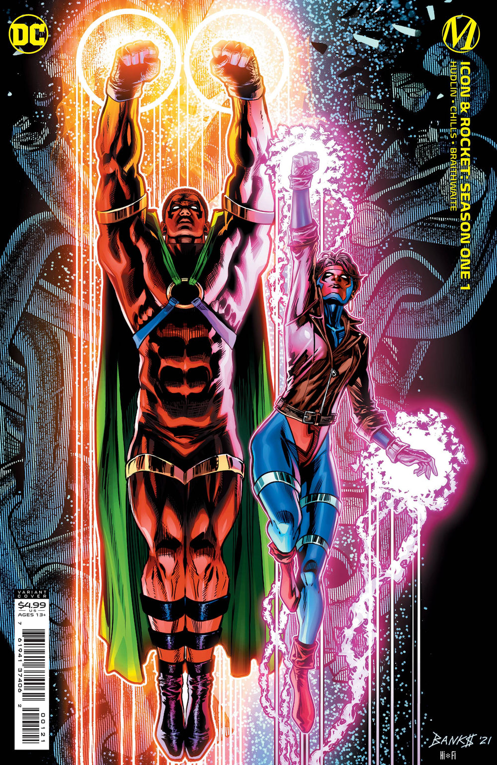 ICON & ROCKET SEASON ONE #1  CVR B NEW SCHOOL BRAITHWAITE VA