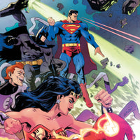 JUSTICE LEAGUE INFINITY #1 CVR B CARDSTOCK HEPBURN VAR