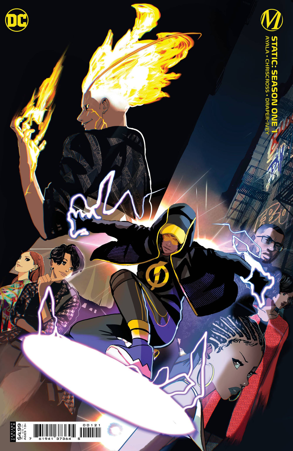 STATIC SEASON ONE #1 CVR B DRAPER-IVEY VAR