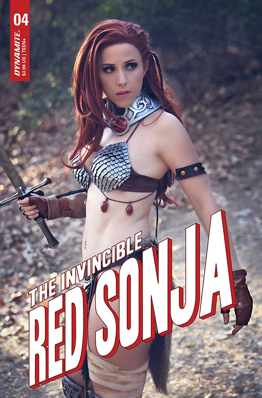 INVINCIBLE RED SONJA #4 CVR E COSPLAY