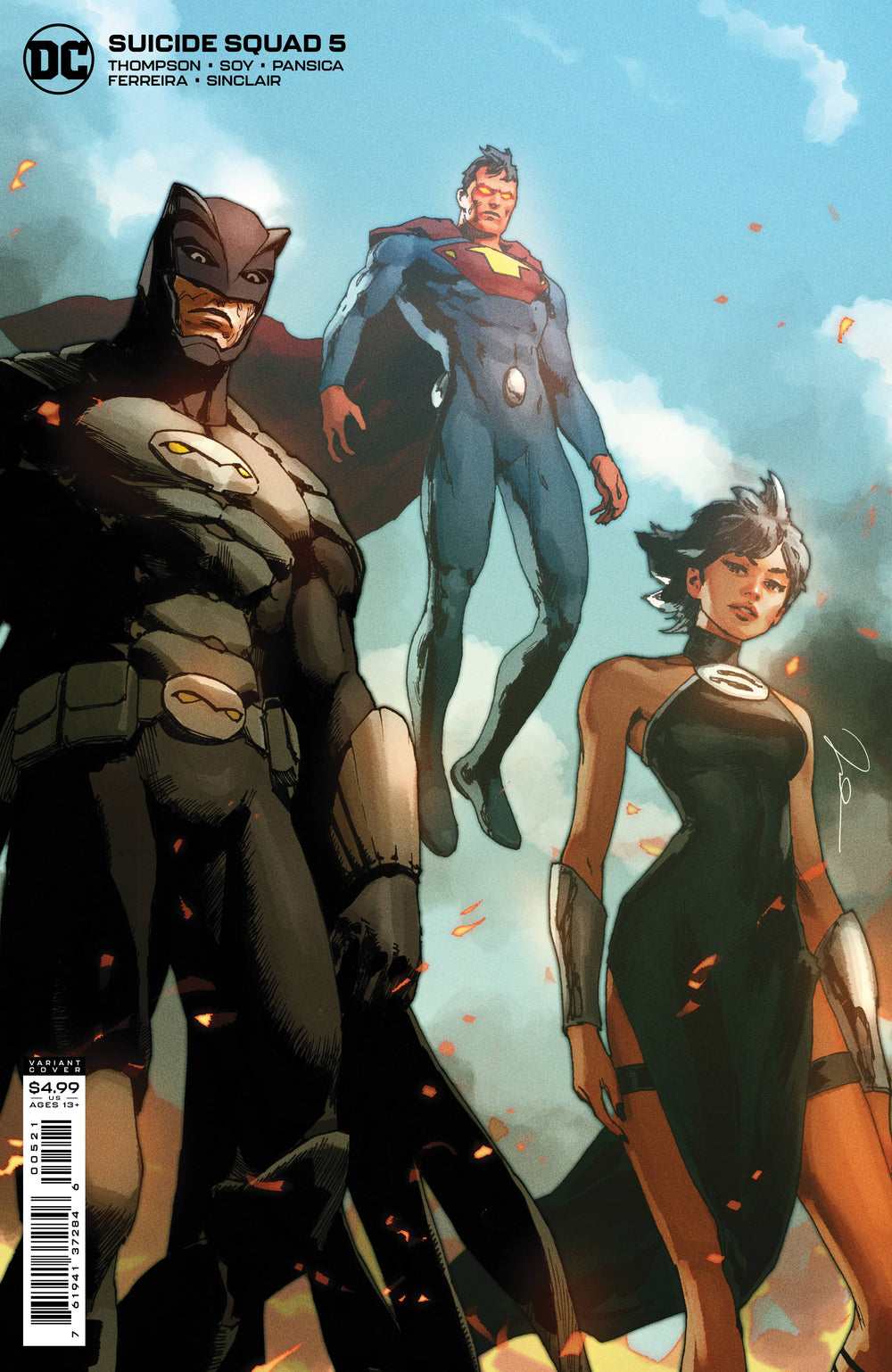 SUICIDE SQUAD #5 CVR B CARDSTOCK PAREL VAR