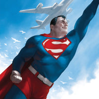 SUPERMAN RED & BLUE #5 CVR B CARDSTOCK ADAMS VAR