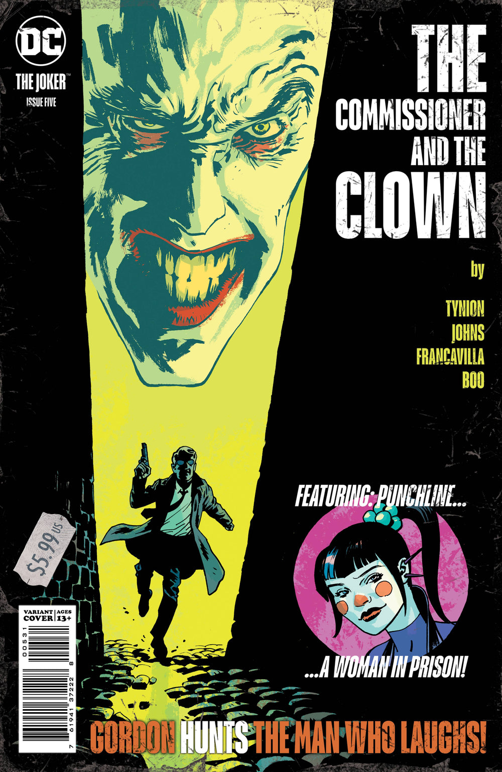 JOKER #5 CVR D CARDSTOCK PHILLIPS VAR