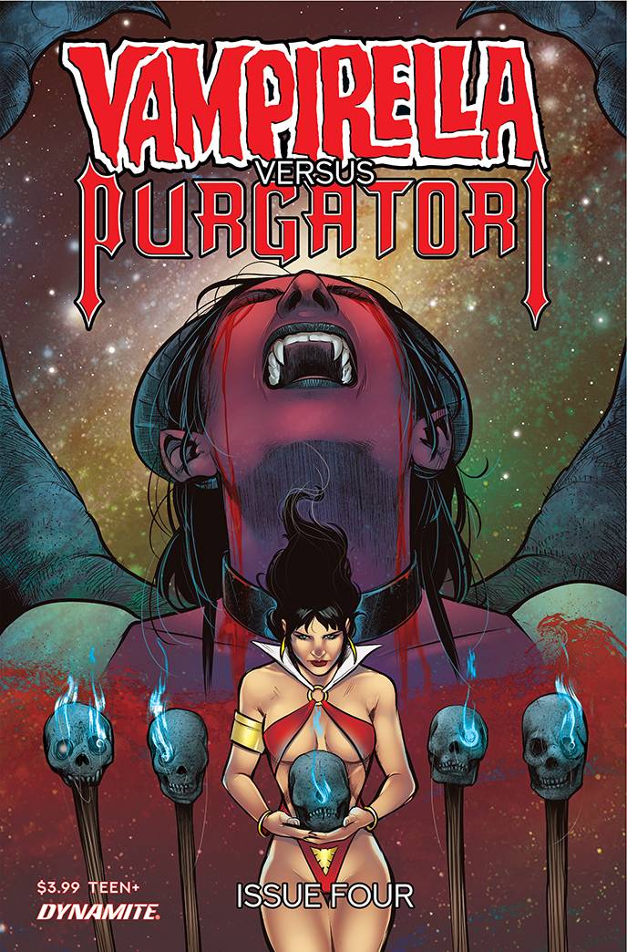 VAMPIRELLA VS PURGATORI #4 PREMIUM SARRASECA FOC VAR