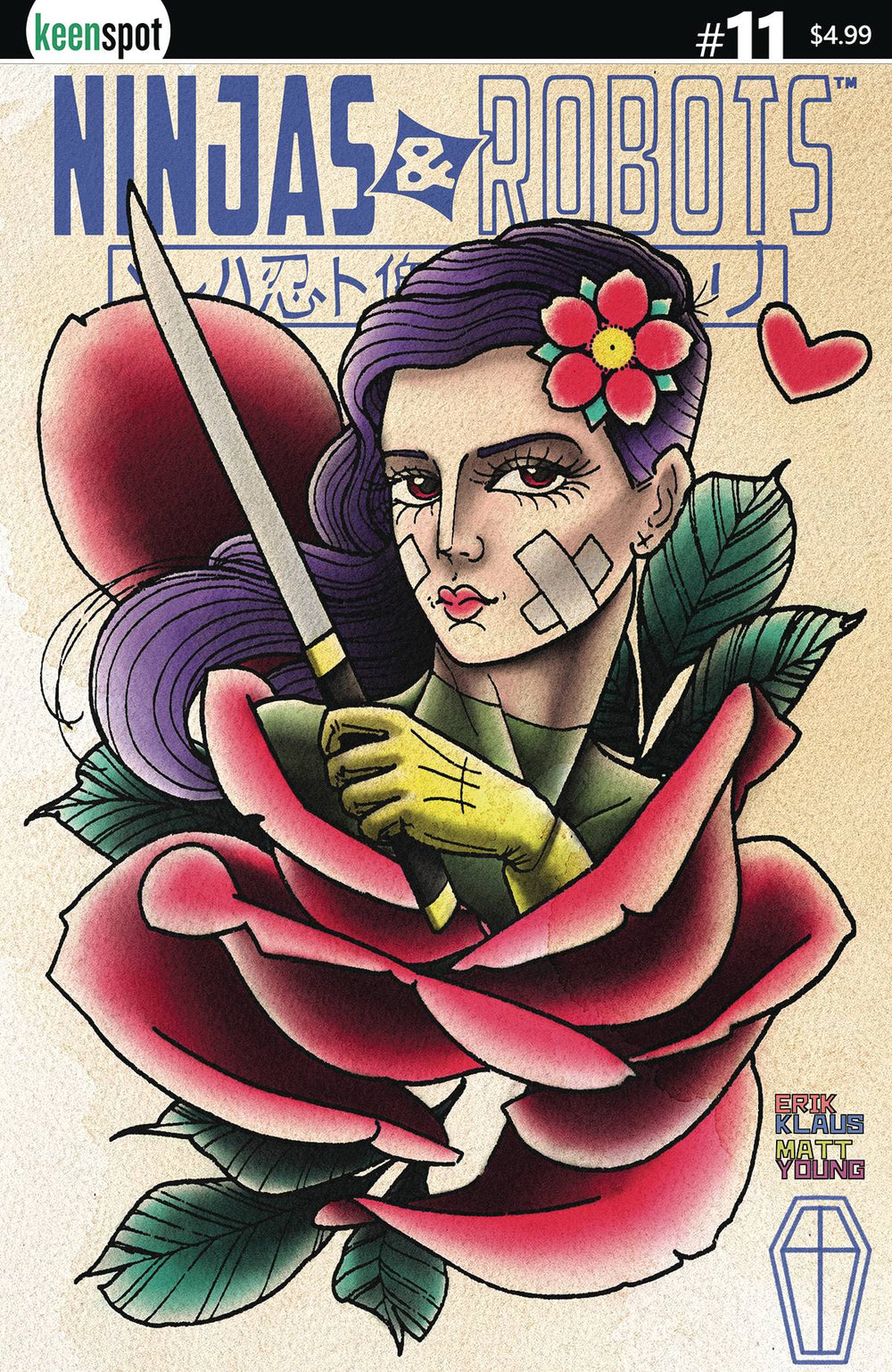 NINJAS & ROBOTS #11 CVR C MATT MILLER