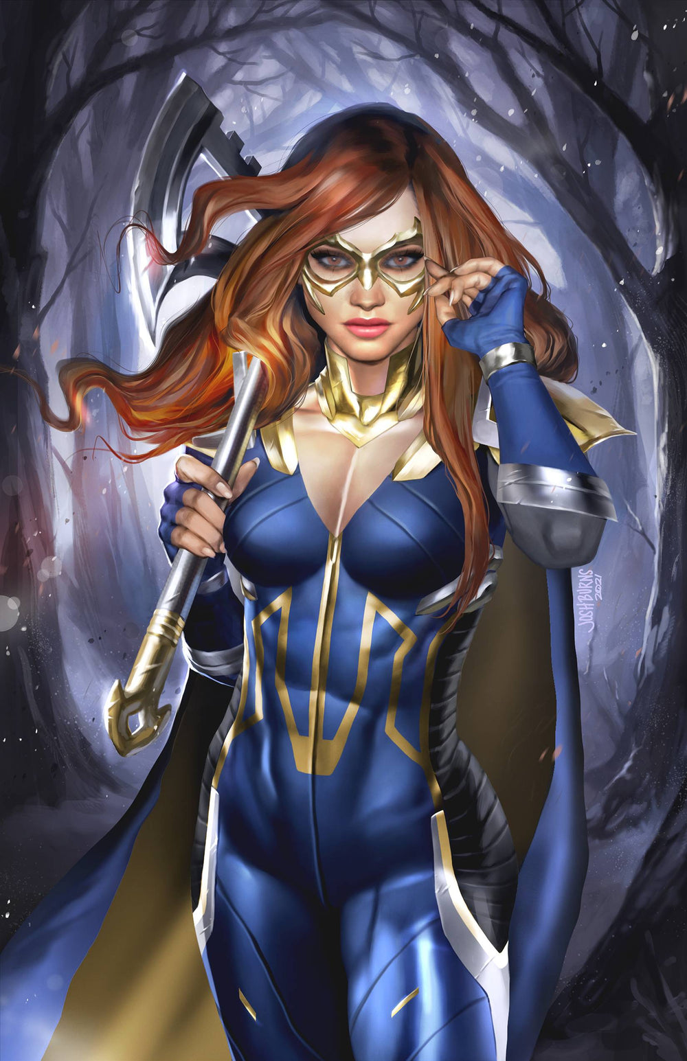 BELLE HEADLESS HORSEMAN ONESHOT CVR C BURNS