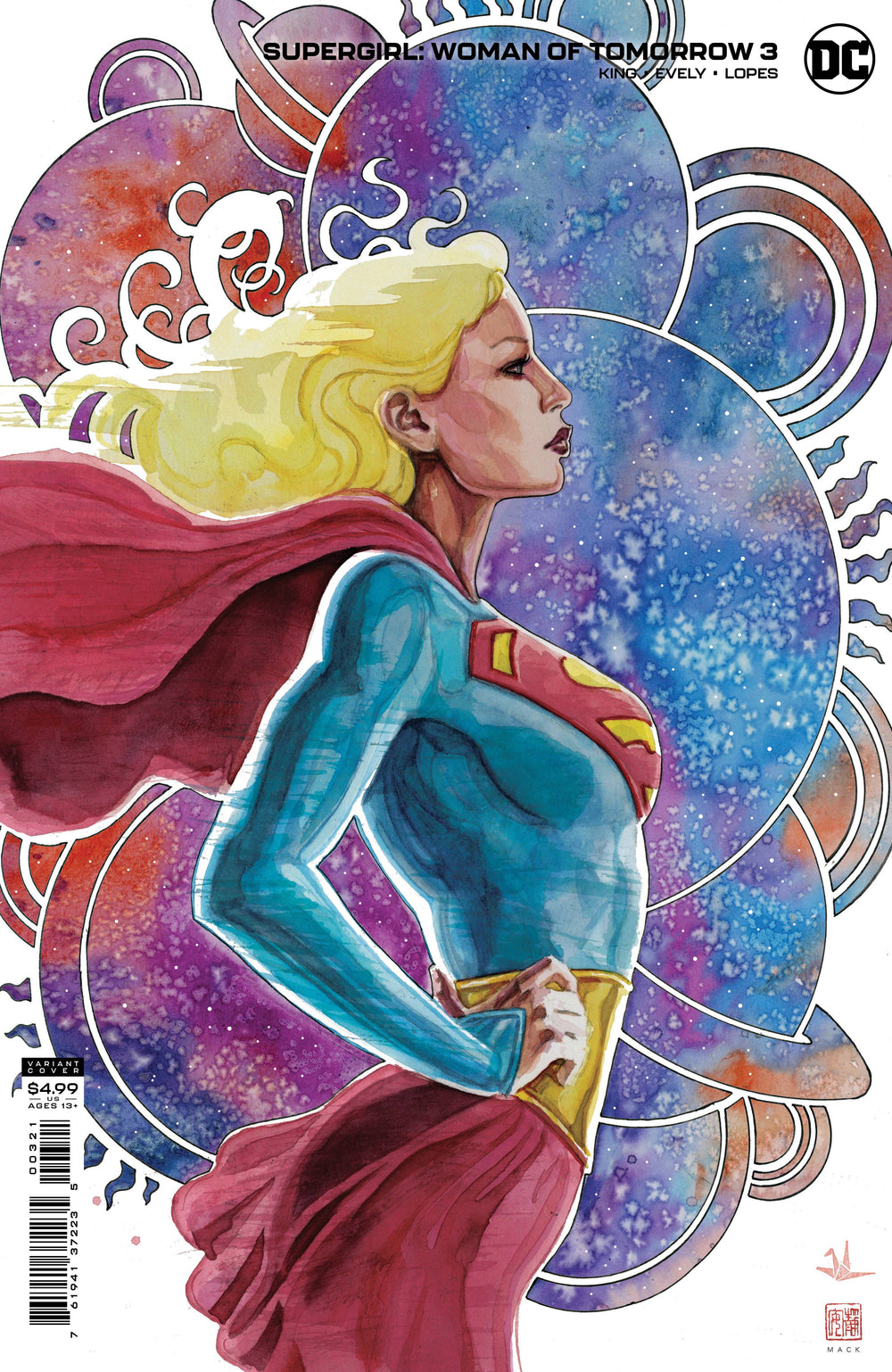 SUPERGIRL WOMAN OF TOMORROW #3 CVR B