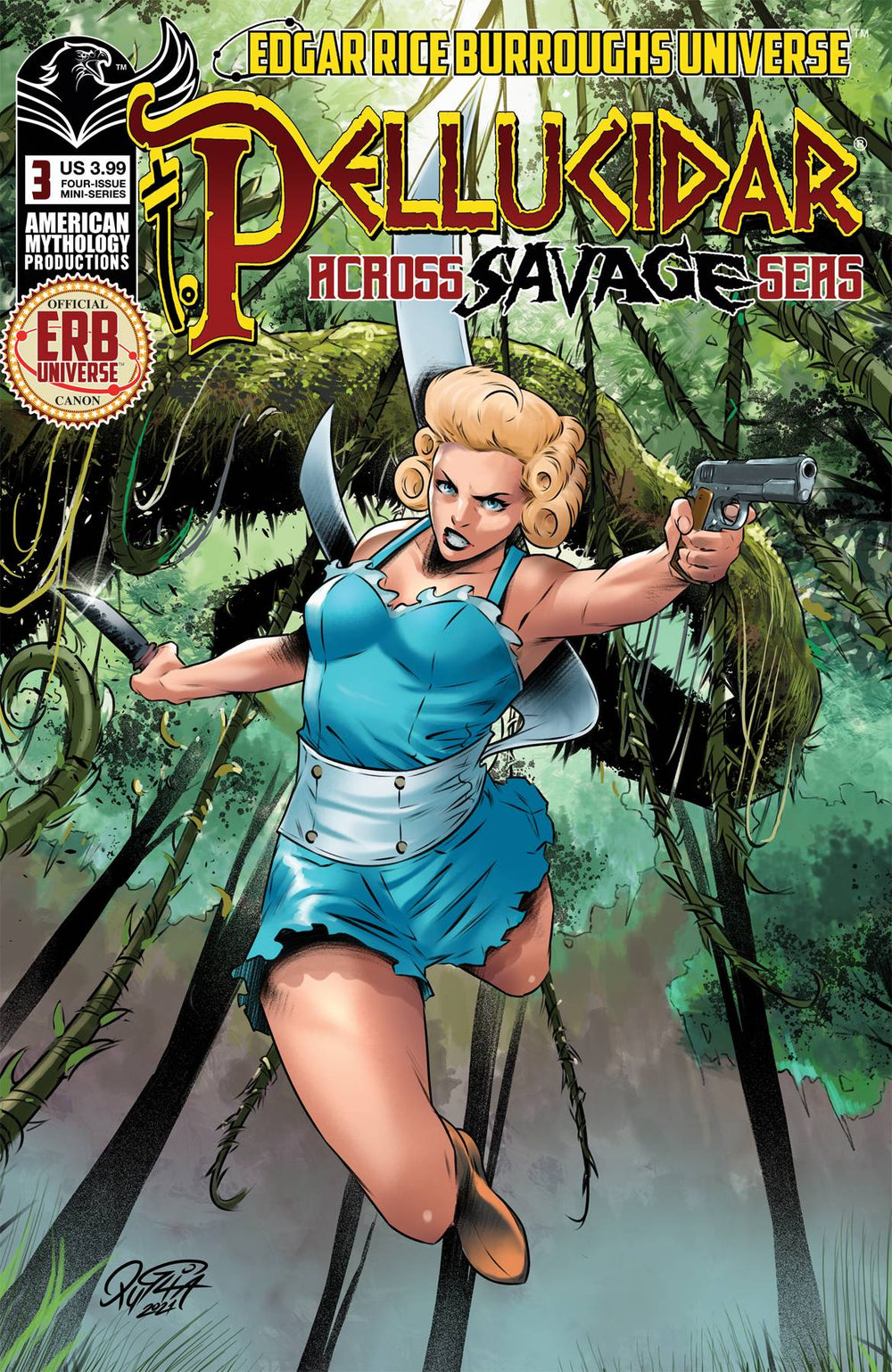PELLUCIDAR ACROSS SAVAGE SEAS #2 CVR A PUGLIA (C: 0-1-2)