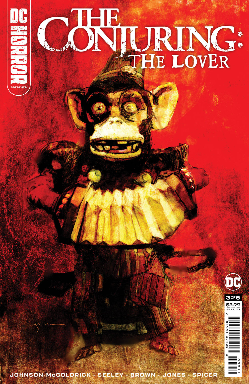DC HORROR PRESENTS CONJURING LOVER #3 CVR A (MR)