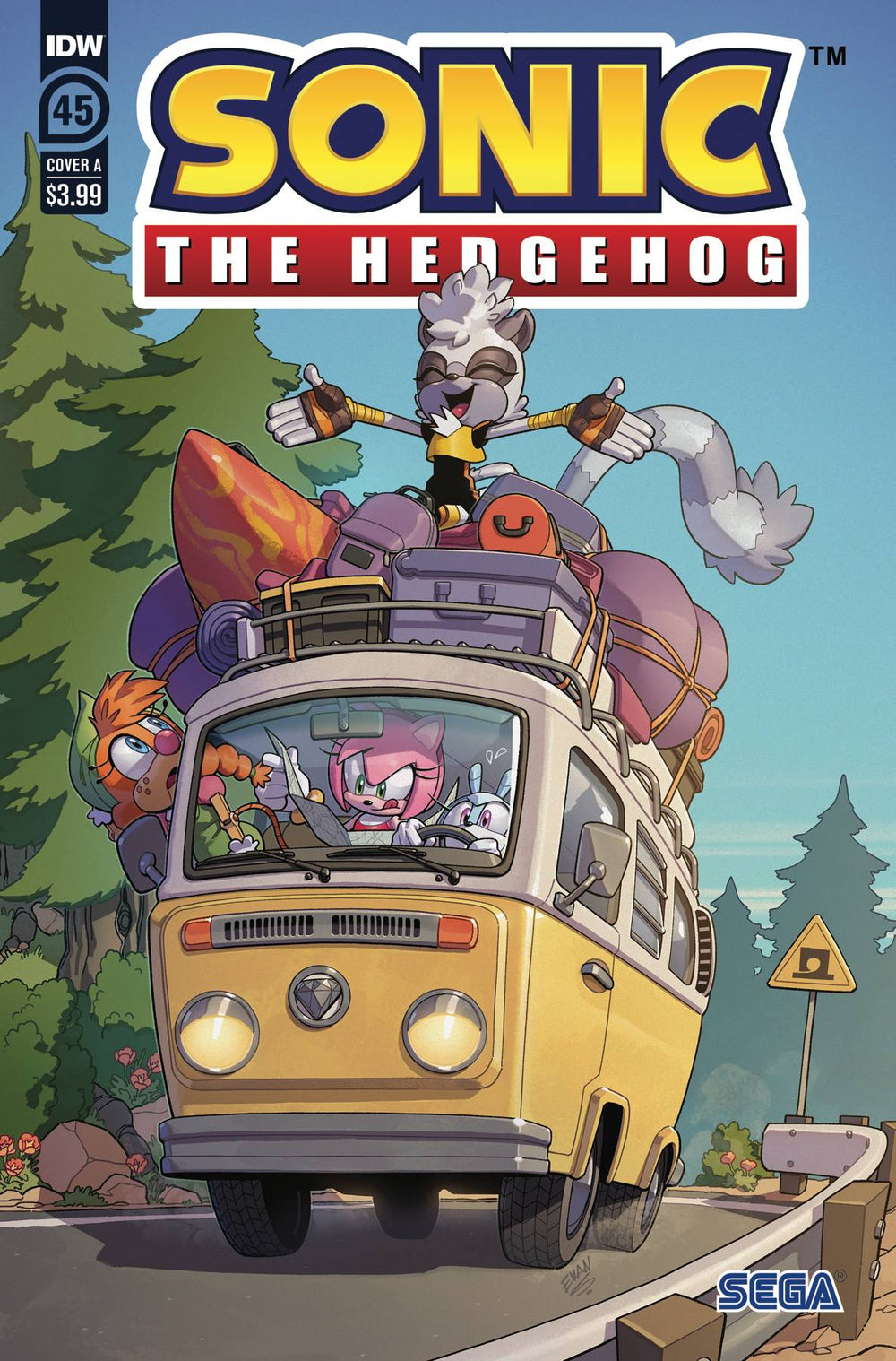 SONIC THE HEDGEHOG #45 CVR A STANLEY (C: 1-0-0)