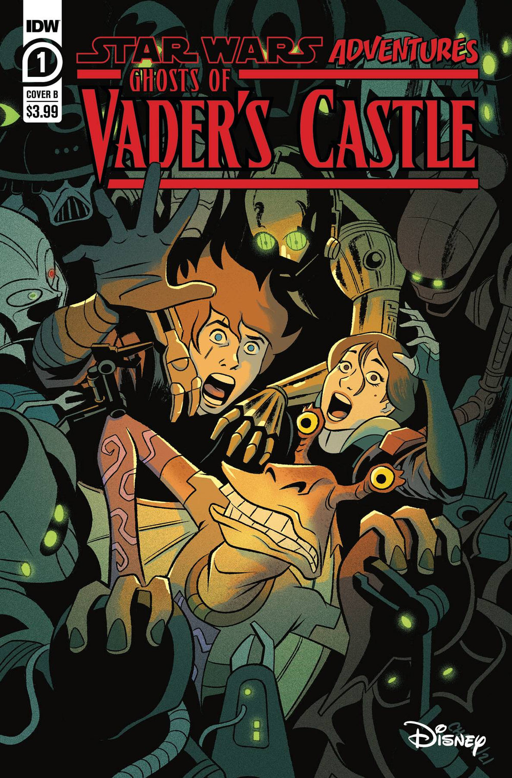 STAR WARS ADV GHOST VADERS CASTLE #1 (OF 5) CVR B CHARM (C: