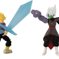 DB SUPER DRAGON STARS FUTURE TRUNKS VS FUSION ZAMASU ACTION FIGURE 2PK