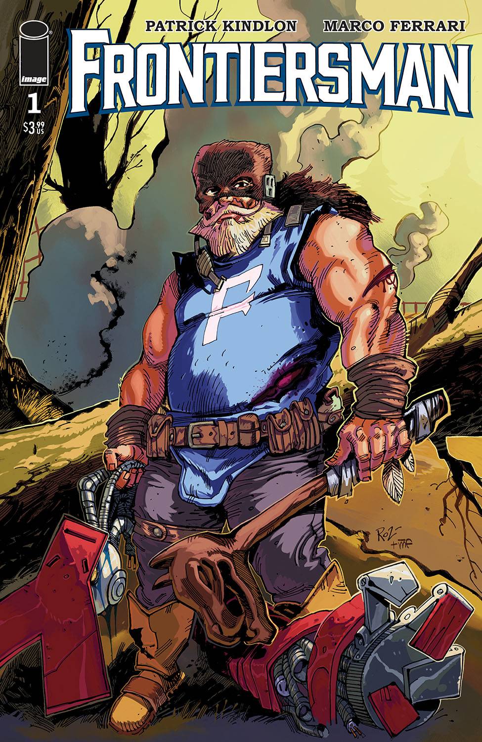 FRONTIERSMAN #1 CVR A ROSENZWEIG (MR)