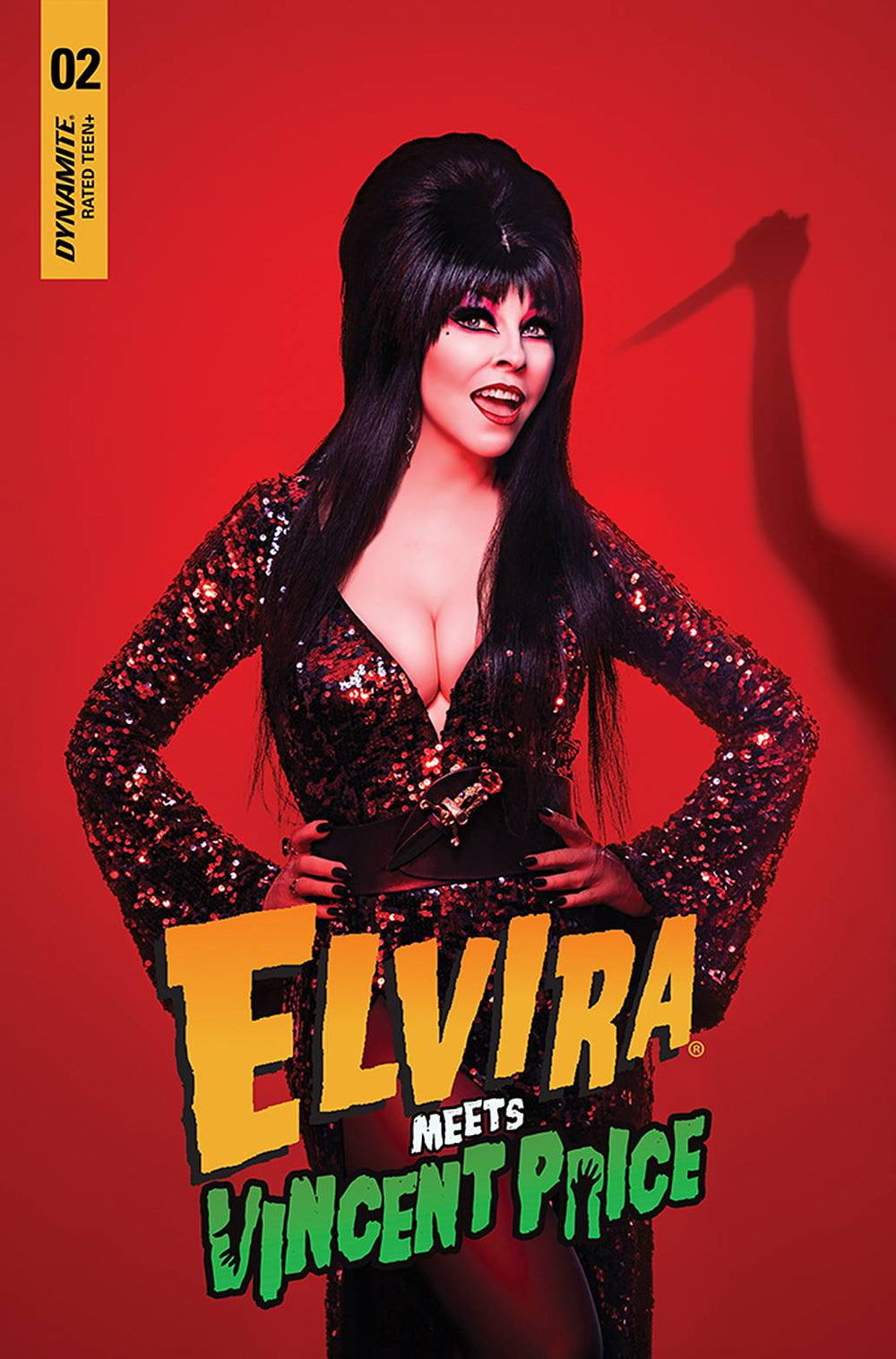 ELVIRA MEETS VINCENT PRICE #2 CVR D PHOTO