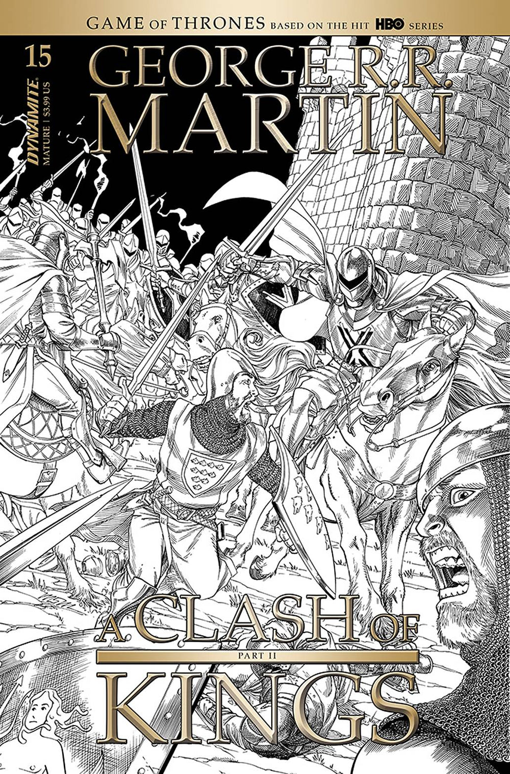GEORGE RR MARTIN A CLASH OF KINGS #15 CVR A MILLER (MR)