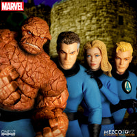 ONE-12 COLLECTIVE MARVEL FANTASTIC FOUR DLX STEEL BOX ACTION FIGURE SET
