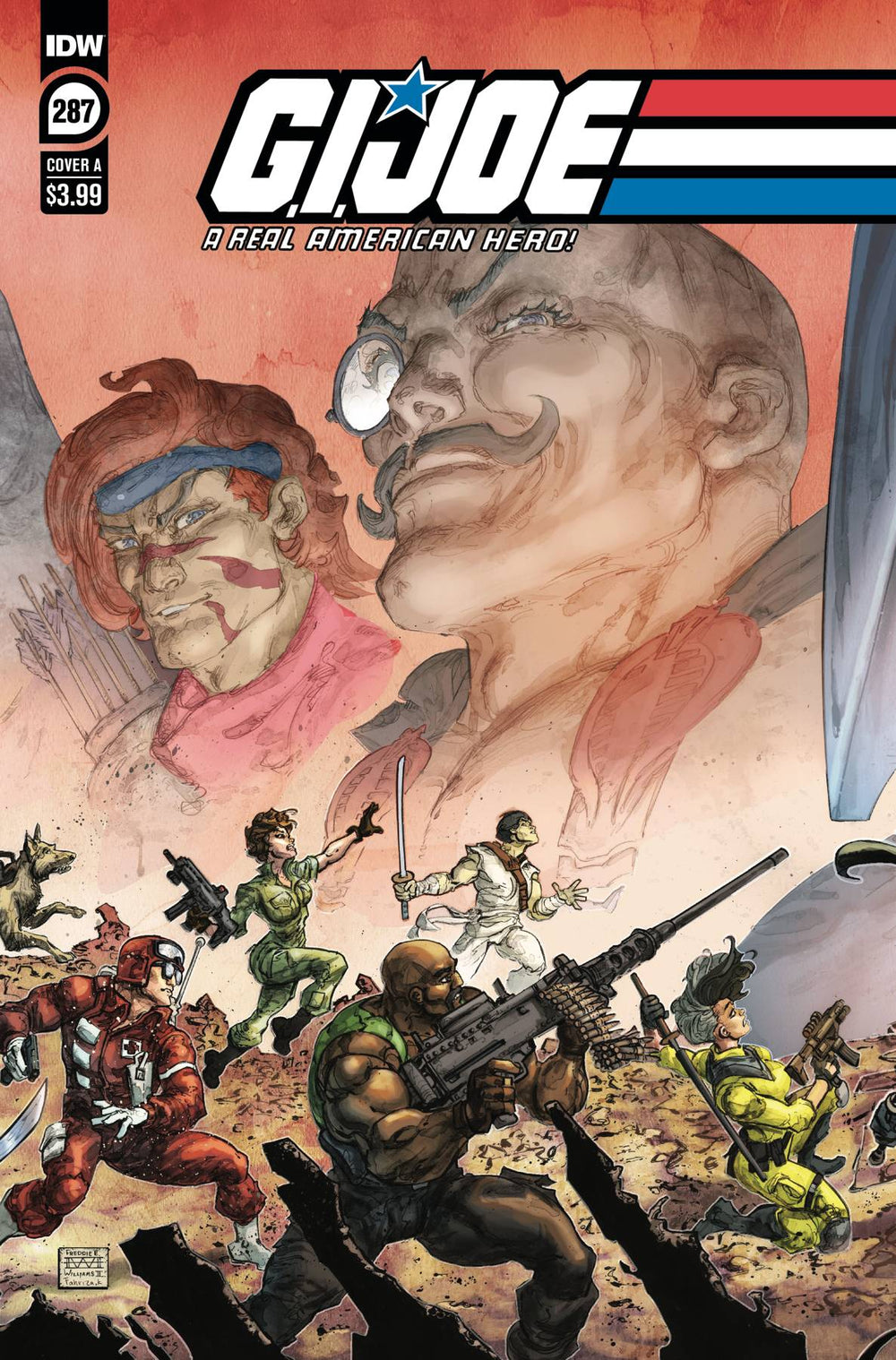 GI JOE A REAL AMERICAN HERO #287 CVR A WILLIAMS II