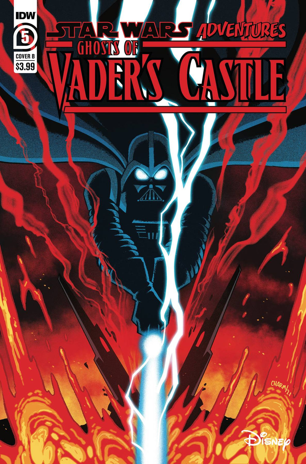 STAR WARS ADV GHOST VADERS CASTLE #5 (OF 5) CVR B CHARM (C:
