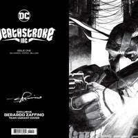 DEATHSTROKE INC #1 CVR D TEAM ZAFFINO FOIL VAR