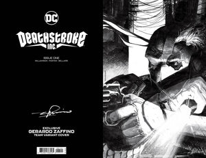 DEATHSTROKE INC #1 CVR D TEAM ZAFFINO FOIL VAR