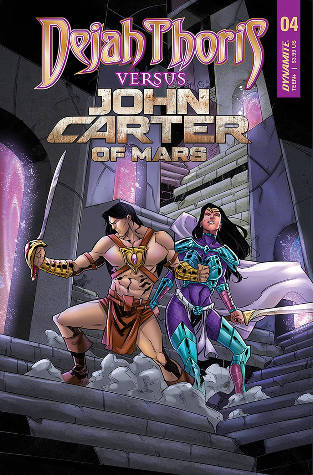 DEJAH THORIS VS JOHN CARTER OF MARS #4 CVR C MIRACOLO
