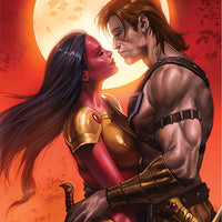DEJAH THORIS VS JOHN CARTER OF MARS #4 CVR J PARRILLO LTD VI