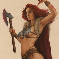 INVINCIBLE RED SONJA #6 CVR M CELINA LTD VIRGIN (C: 0-1-2)