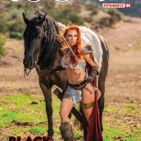 RED SONJA BLACK WHITE RED #4 CVR D COSPLAY