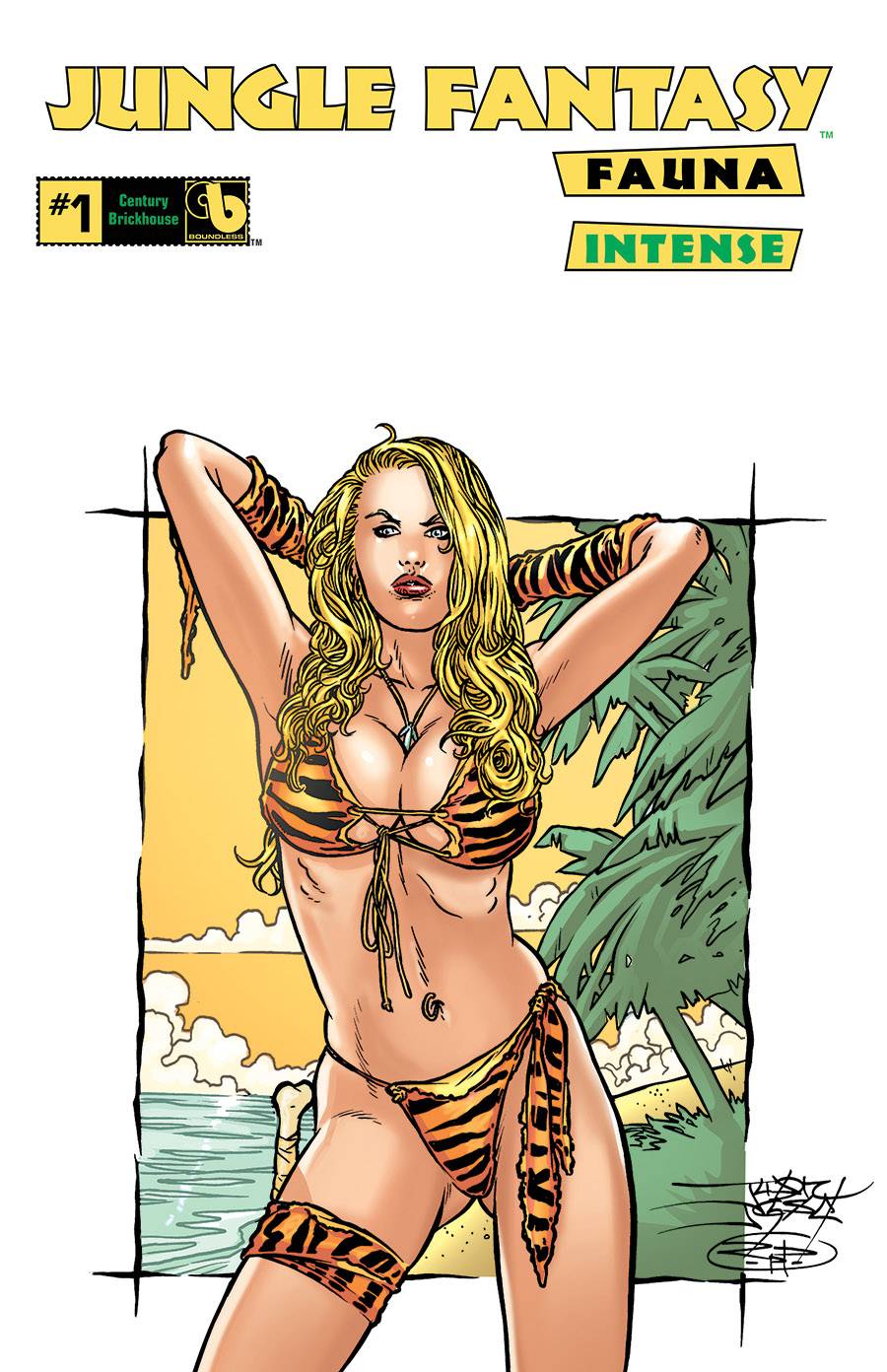 JUNGLE FANTASY FAUNA #1 INTENSE BRICKHOUSE VAR (MR) (C: 0-1-