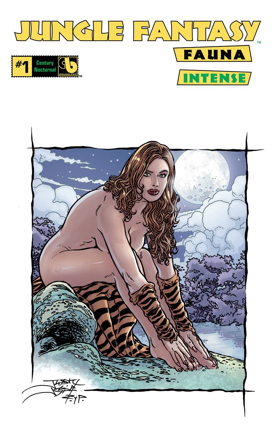 JUNGLE FANTASY FAUNA #1 INTENSE NOCTURNAL VAR (MR) (C: 0-1-2