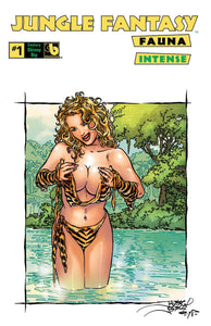 JUNGLE FANTASY FAUNA #1 INTENSE SKINNY DIP VAR (MR) (C: 0-1-