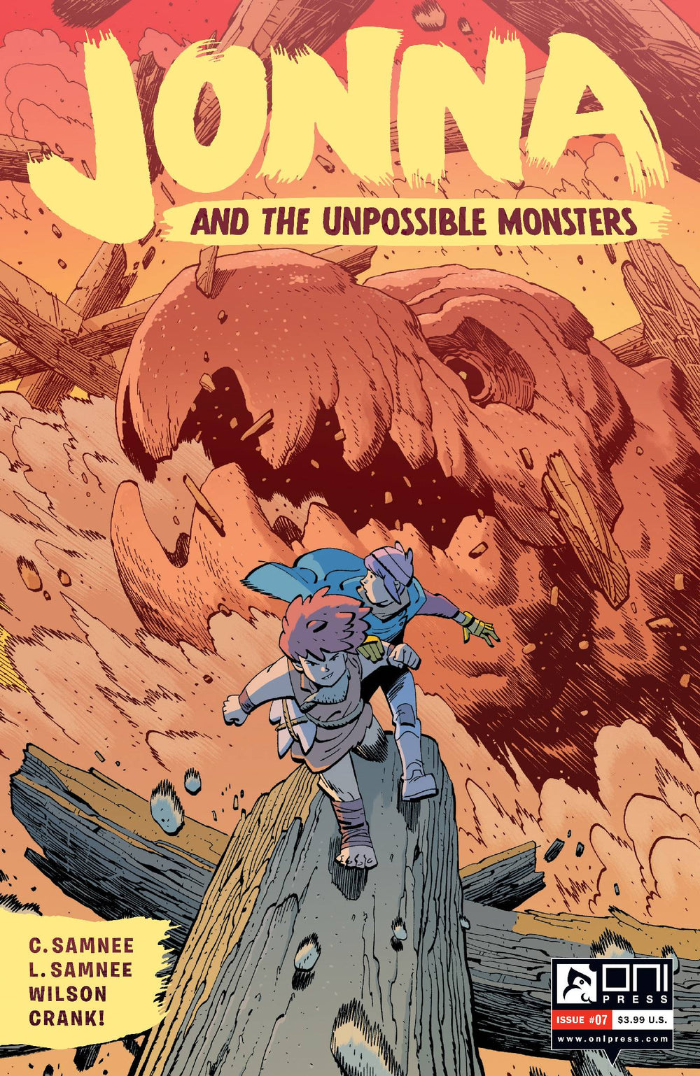 JONNA AND THE UNPOSSIBLE MONSTERS #7 CVR B YOUNG